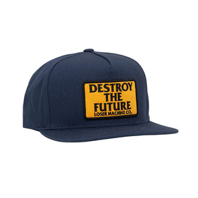 Loser Machine Dtf Snapback Cap Navy Loser Machine Company