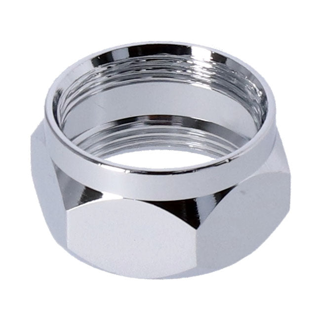 Petcock Nut. Chrome Petcocks Mcs