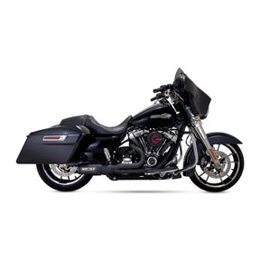 Vance & Hines Exhaust 2 1 Blk.Ss.17+Fl Full Exhaust System Vance & Hines