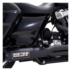 Vance & Hines Exhaust 2 1 Blk.Ss.17+Fl Full Exhaust System Vance & Hines