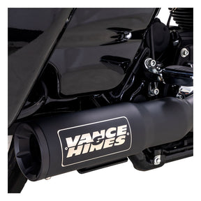 Vance & Hines Exhaust 2 1 Blk.Ss.17+Fl Full Exhaust System Vance & Hines