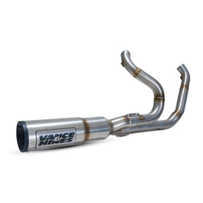 Vance & Hines Exhaust 2 1 Br.Ss.17+Fl Full Exhaust System Vance & Hines
