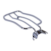 Solo Seat Luggage Rack, 7". Chrome Luggage Racks Mcs
