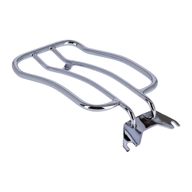 Solo Seat Luggage Rack, 7". Chrome Luggage Racks Mcs