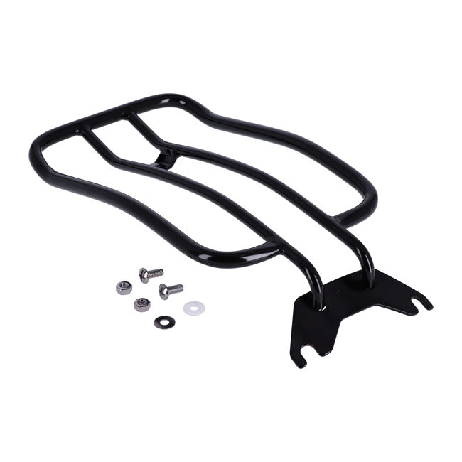 Solo Seat Luggage Rack, 7". Black Luggage Racks Mcs