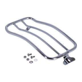 Solo Seat Luggage Rack, 7". Chrome Luggage Racks Mcs