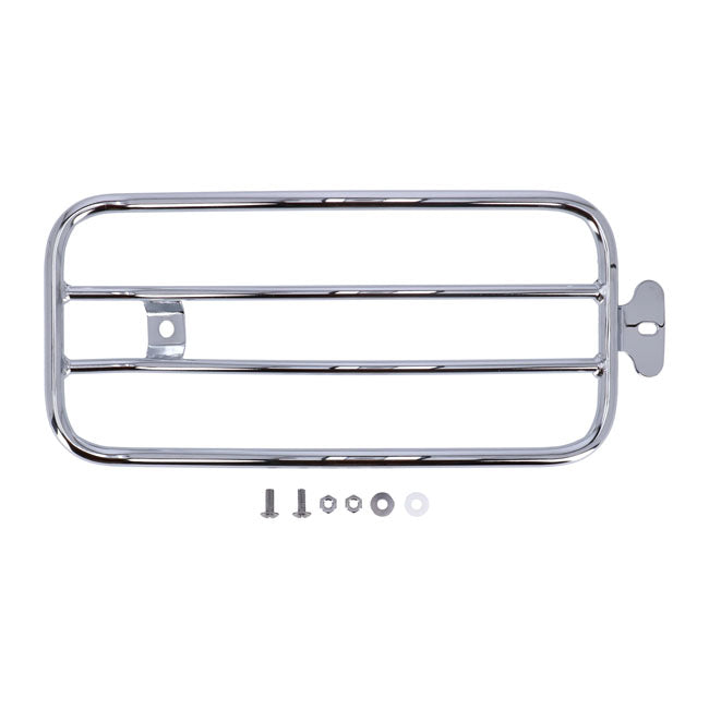 Solo Seat Luggage Rack, 7". Chrome Luggage Racks Mcs
