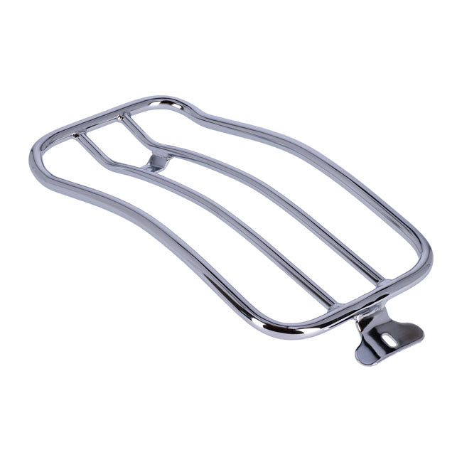 Solo Seat Luggage Rack, 7". Chrome Luggage Racks Mcs