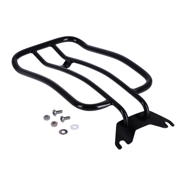 Solo Seat Luggage Rack, 7". Black Luggage Racks Mcs