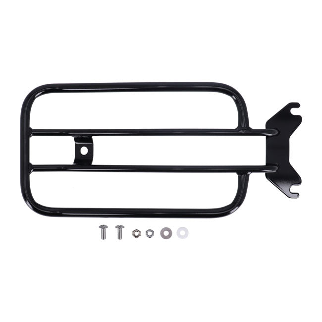 Solo Seat Luggage Rack, 7". Black Luggage Racks Mcs