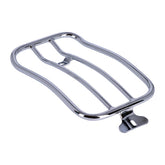 Solo Seat Luggage Rack, 7". Chrome Luggage Racks Mcs