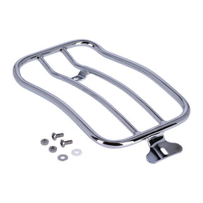 Solo Seat Luggage Rack, 7". Chrome Luggage Racks Mcs