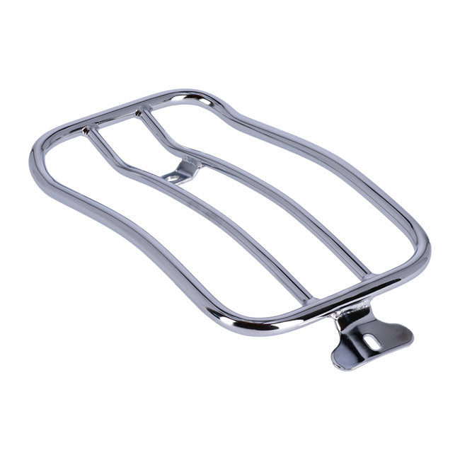 Solo Seat Luggage Rack, 7". Chrome Luggage Racks Mcs