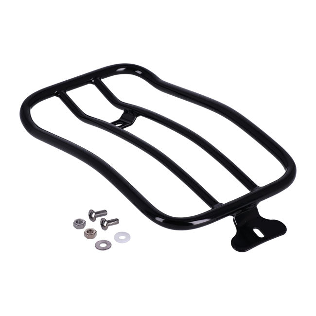Solo Seat Luggage Rack, 7". Black Luggage Racks Mcs