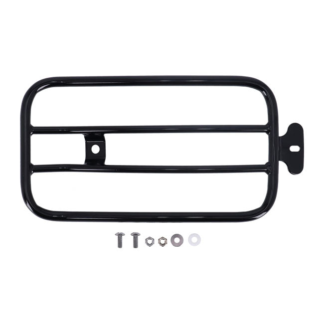 Solo Seat Luggage Rack, 7". Black Luggage Racks Mcs