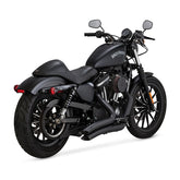 Vance & Hines Big Radius 2:1 Exhaust, Black - 14-22 Sportster Full Exhaust System Vance & Hines
