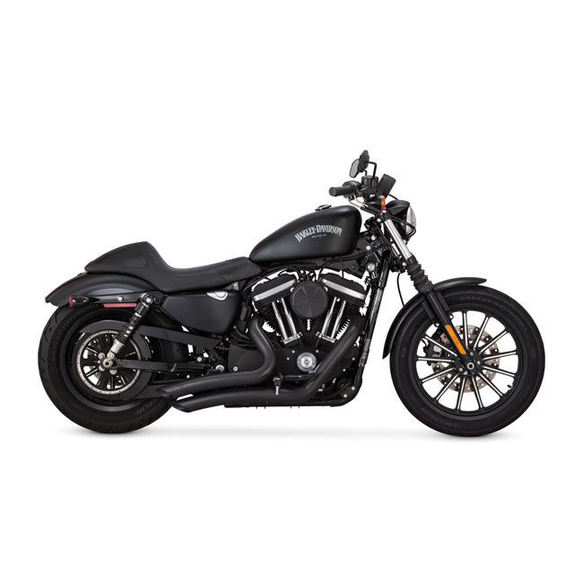 Vance & Hines Big Radius 2:1 Exhaust, Black - 14-22 Sportster Full Exhaust System Vance & Hines