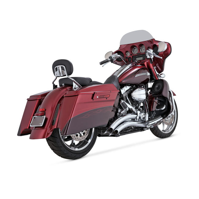 Vance & Hines Big Radius Exhaust, Chrome - 07-16 Touring Full Exhaust System Vance & Hines