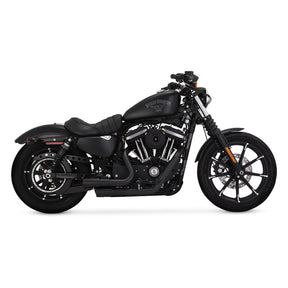 Vance & Hines Mini Grenades Exhaust, Black - 14-22 Sportster Full Exhaust System Vance & Hines