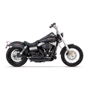 Vance & Hines, Shortshots staggered exhaust. black Full Exhaust System Vance & Hines