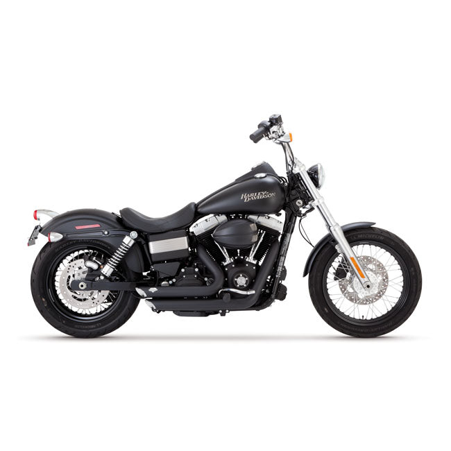 Vance & Hines, Shortshots staggered exhaust. black Full Exhaust System Vance & Hines