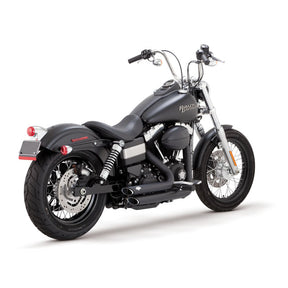 Vance & Hines, Shortshots staggered exhaust. black Full Exhaust System Vance & Hines