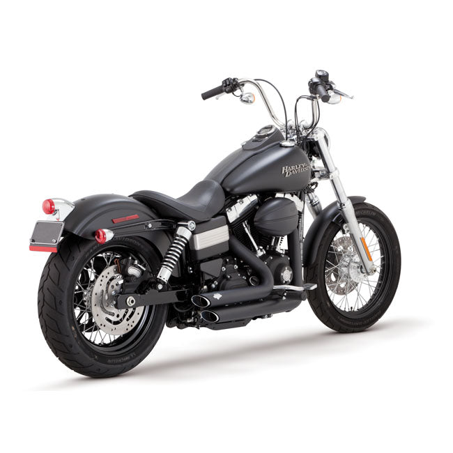 Vance & Hines, Shortshots staggered exhaust. black Full Exhaust System Vance & Hines