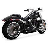 Vance & Hines, Shortshots staggered PCX exhaust. black Full Exhaust System Vance & Hines