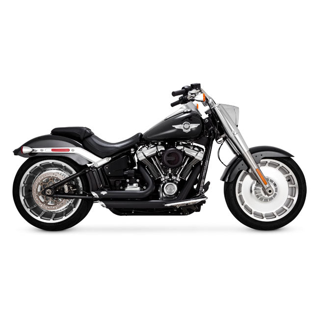 Vance & Hines, Shortshots staggered PCX exhaust. black Full Exhaust System Vance & Hines