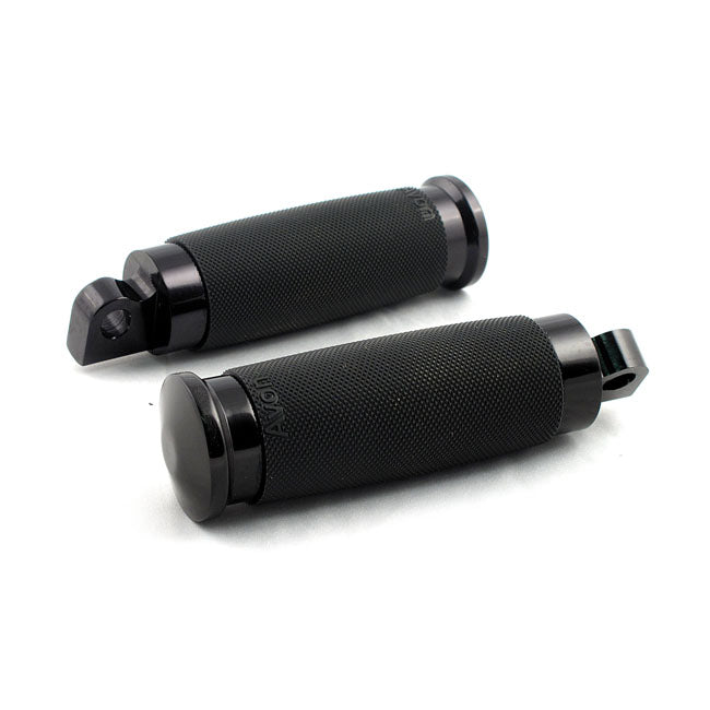Avon Grips Peg Folding Contour Blk Footpegs Avon Grips