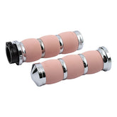 Avon air cushioned grips, chrome/pink Grips Avon Grips
