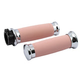 Avon Custom Contour grips, chrome/pink Grips Avon Grips
