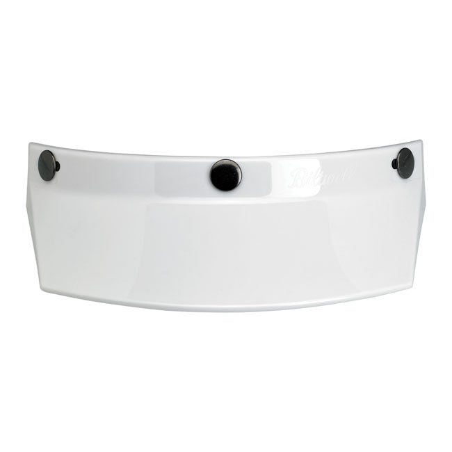 Biltwell Moto peak white Helmets Biltwell