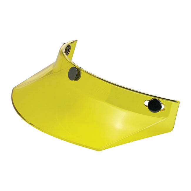 Biltwell Moto peak yellow translucent Helmets Biltwell