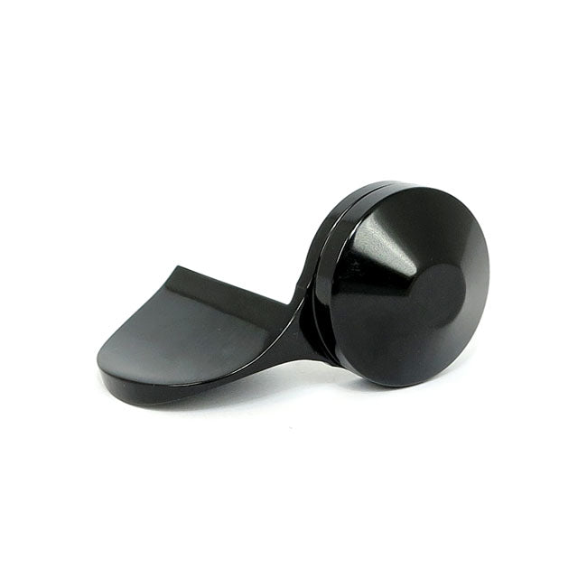 Avon throttle assist end cap Air Cushion, black anodized Throttle Boss Avon Grips