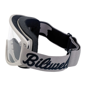 Biltwell Moto 2.0 Script goggles titanium Eyewear Biltwell