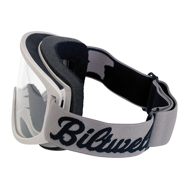 Biltwell Moto 2.0 Script goggles titanium Eyewear Biltwell