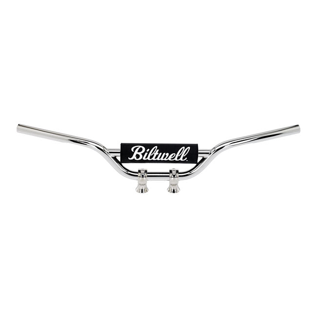 Biltwell Moto Bar Pad Checkers / Script Black Handlebar Misc Biltwell