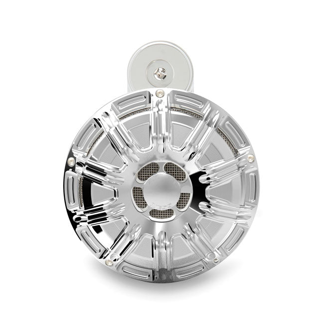 Arlen Ness, billet horn kit, 10-Gauge. Chrome Horns Arlen Ness