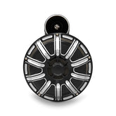 Arlen Ness, billet horn kit, 10-Gauge. Black CC Horns Arlen Ness