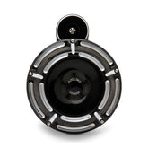 Arlen Ness, billet horn kit, Slot Track. Black CC Horns Arlen Ness