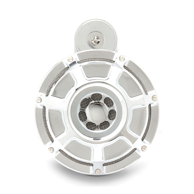 Arlen Ness, billet horn kit, Beveled. Chrome Horns Arlen Ness