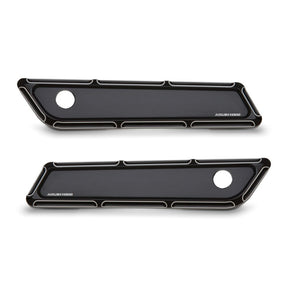 Arlen Ness Beveled® Saddlebag Latch Covers - 14-23 Touring Latch Covers Arlen Ness