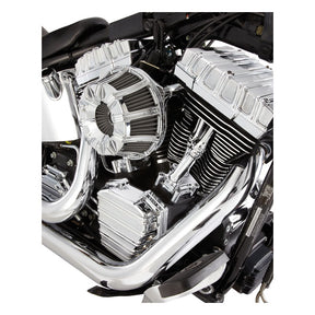 Arlen Ness 10-Gauge® Twin Cam Cam Cover, Chrome - 01-17 Twin Cam Cam Covers Arlen Ness