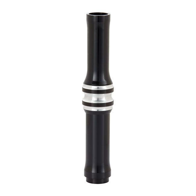 Arlen Ness, TC 10-Gauge pushrod cover set. Black Pushrod Covers Arlen Ness