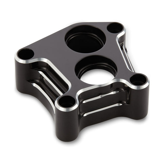 Arlen Ness, 10-Gauge tappet block cover kit. Black Tappet Covers Arlen Ness