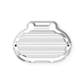 Arlen Ness 10-Gauge® Hydraulic Transmission Side Covers, Chrome - Touring Transmission End Covers Arlen Ness