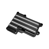 Arlen Ness 10-Gauge® Transmission Top Covers, Black - Twin Cam Transmission Top Covers Arlen Ness