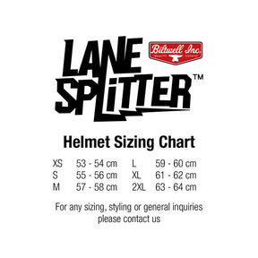 Lane Splitter Helmet HELMET Biltwell Inc.