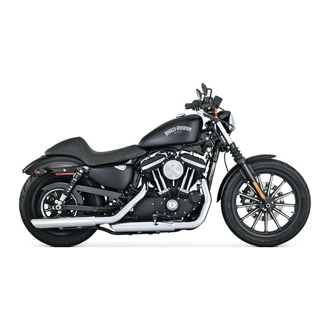 Vance & Hines, Twin slash 3" slip-on PCX mufflers. chrome Exhaust Slip-Ons And Mufflers Vance & Hines